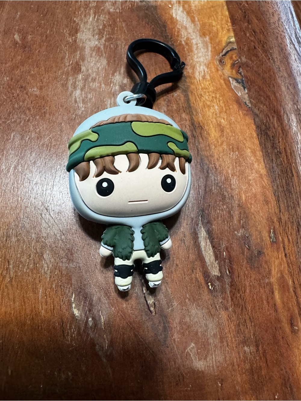 Stranger Things Dustin Pop Funko bag charm keychain like new